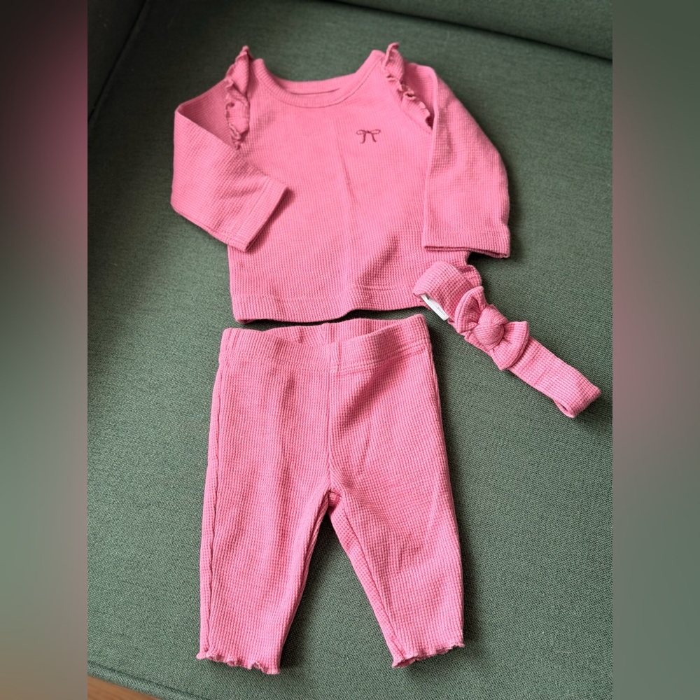 Carter’s▪️Waffle Knit 3pc Set▪️Size NB